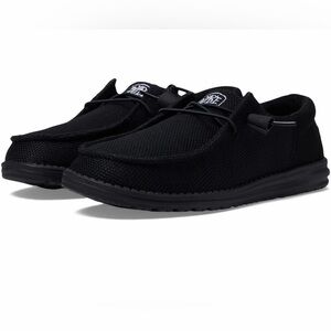 NWOT Hey Dude Wendy Funk Mono Slip-On Casual Shoes Black 10W